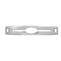 Overlay, Solid Style, 1 Piece, Chrome Plated, Abs Plastic