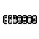 Overlay, 7 Piece, Black, Abs Plastic