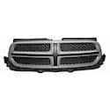 New Standard Replacement Grille, Matte-Dark Gray With Gray Molding, Paint To Match