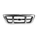 New Standard Replacement Grille, Chrome, 4WD XL Or Splash Models