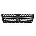 New Standard Replacement Upper Grille, Matte-Dark Gray With Black Molding