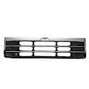 New Standard Replacement Grille, Chrome/Silver On Silver