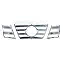 Imposter Grille Overlay - Chrome-Plated ABS - 3 Piece