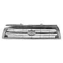 New Standard Replacement Grille, Chrome/Silver