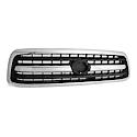 New Standard Replacement Grille, Chrome And Black