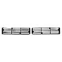 New Standard Replacement Passenger Side Upper Grille Insert, Black