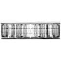 New Standard Replacement Grille, Chrome And Black