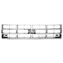 New Premium Replacement Grille, Chrome/Silver