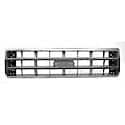 New Standard Replacement Grille, Chrome/Silver