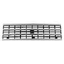 New Standard Replacement Grille, Silver/Silver, Single Head Light