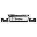 New Standard Replacement Grille, Chrome, With Composite Headlight, GMC Only