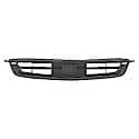 New Standard Replacement Grille, Black, Horizontal Bar Insert, With Black Molding, 1 Piece