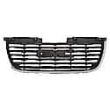 New CAPA Certified Standard Replacement Front Grille, Matte Black W/Chrome Frame