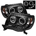 ( Spyder ) Toyota Tacoma 05-11 Projector Headlights-LED Halo-LED ( Replaceable L