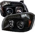 ( Spyder ) Dodge Magnum 05-07 Projector Headlights-LED Halo-LED ( Replaceable Le