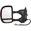 Towing Mirror Assembly: Driver, Power Adjust, Heated, W/ Signal, Extends, 1 Pk