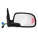 Mirror Assembly: Passenger Side, Power Adjustment, Heated, Foldable, 1 Pk