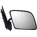 Side View Mirror - Right, Manual, Swing lock, Convex