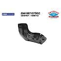 New CAPA Certified Standard Replacement Front Pass Side Inner Bumper Mtg Bracket