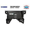 New CAPA Certified Standard Replacement Front Driver Side Outer Bumper Bracket