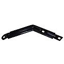 New CAPA Certified Prem Replacement Front Pass Side Bumper Reinforcement Bracket