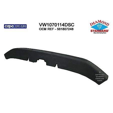 New CAPA Certified Premium Replacement Front Bumper Impact Absorber