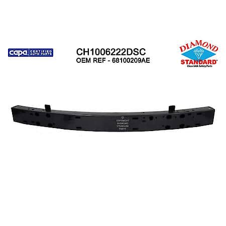 Front Bumper Cover Reinforcement Bar, Made Of Ultra High Strength Steel