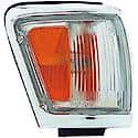 New Economy Replacement Passenger Side Parking/Clearance Light Assembly, Chrome, Corner Of Fender