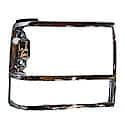 New Premium Replacement Passenger Side Headlight Door, Chrome