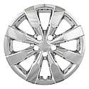 16 Inch, 8 Spoke, Silver Color, Plastic, Set Of 4, Standard Leg