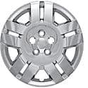 17 Inch, 5 Split Spoke, Chrome Plated, Plastic, Set Of 4, Bolt On