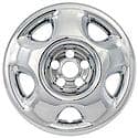 17 Inch, 5 Spokes, Snap-On, Plated, Chrome, Abs Plastic, Set Of 4