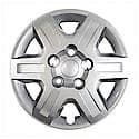 16 Inch, 6 Spoke, Silver, Plastic, Set Of 4, Bolt On