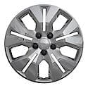 16 Inch, 5 Split Spoke, Chrome Plated, Plastic, Set Of 4, Lug Covers