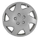 16 Inch, 7 Directional Spoke, Silver, Plastic, Set Of 4, Standard Leg