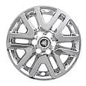 16", 6 V Spoke, Chrome, Plastic, Set Of 4, Not Compatible With Steel Wheels