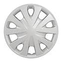 15 Inch, 5 V-Spoke, Silver, Plastic, Set Of 4. Also Use Number Iwc49615S