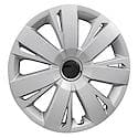 16 Inch, 7 Spoke, Silver Color, Plastic, Set Of 4