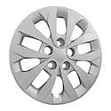 16 Inch, 10 Spoke, Silver, Plastic, Set Of 4