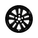 17", 5 Split Spoke, Gloss Black, Automotive Grade Abs, Set Of 4