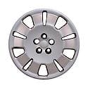 16", 10 Spoke, Painted, Silver, Automotive Grade Abs, Set Of 4