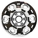 17", 6 Spoke, Chrome Plated, Automotive Grade Abs, Set Of 4