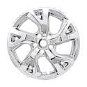 18", Split Spoke, Chrome Plated, Abs, Set Of 4, Not Compatible With Steel Wheels