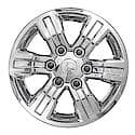 16 Inch, 6 Spoke, Chrome Plated, Chrome, Abs Plastic, Set Of 4