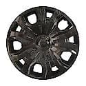 16", 5 Split Spoke, Painted, Gloss Black, Automotive Grade Abs, Set Of 4