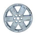 20", 6 Spokes, Snap-On, Plated, Chrome, Abs Plastic, Single, Clad Replacement