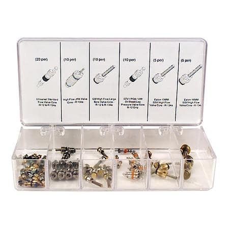 Factory Air Service Port Valve Core Assortment 59340 - Advance Auto Parts