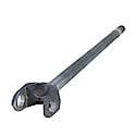 4340 Chrome Moly Axle Shaft, Left Hand Inner For '79-'87 GM, 35.46", Uses 5-760X U/Joint