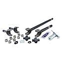 4340 Chrome-Moly Axle Kit For TJ/XJ/YJ/WJ/ZJ Front, Dana 30, 27 Spline With Super Joints