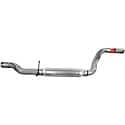 Direct Fit Exhaust Resonator and Pipe Assembly 2.25" Inlet (ID) 2.5" Outlet (ID)